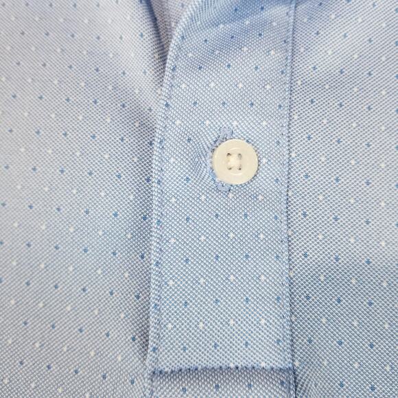 Pebble Beach Polo Shirt Mens Extra Large Dry-Luxe Performance Micro Dot Golf - Picture 4 of 10